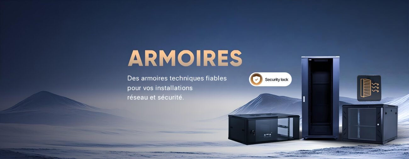Armoires réseau et baies de brassage TTH Company