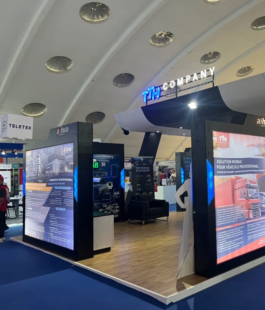 Espace Dahua et Seagate du stand TTH Company, GITEX Africa