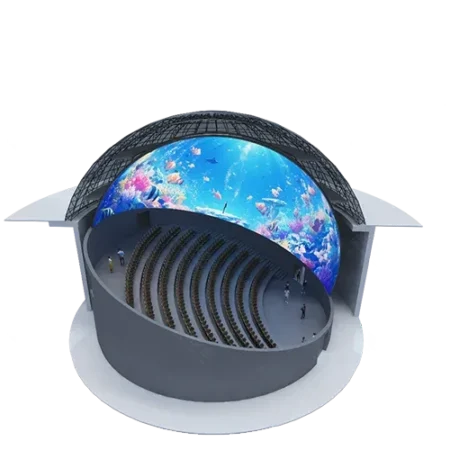 Écran LED immersif en dôme Unilumin U-Sphere Cinema