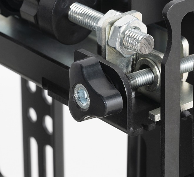 Support mural pop-out avec micro-réglage B-Tech BT8309, vue 4 Support mural pop-out avec micro-réglage B-Tech BT8309, vue 4