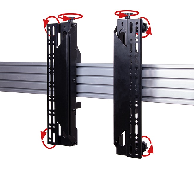 Système de fixation murale pour mur d'images B-Tech BT8340, vue 4 Système de fixation murale pour mur d'images B-Tech BT8340, vue 4
