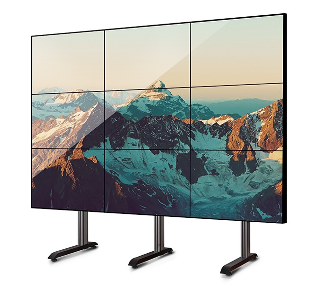 Pied autoportant pour mur d'images B-Tech BT8370, vue 4 Pied autoportant pour mur d'images B-Tech BT8370, vue 4