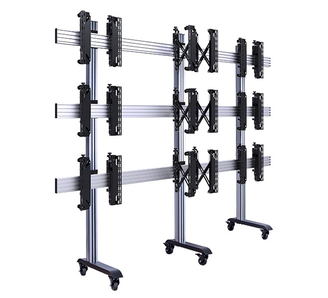 Pied mobile pour mur d'images B-Tech BT8371, vue 3 Pied mobile pour mur d'images B-Tech BT8371, vue 3