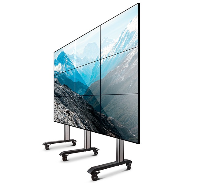 Pied mobile pour mur d'images B-Tech BT8371, vue 4 Pied mobile pour mur d'images B-Tech BT8371, vue 4