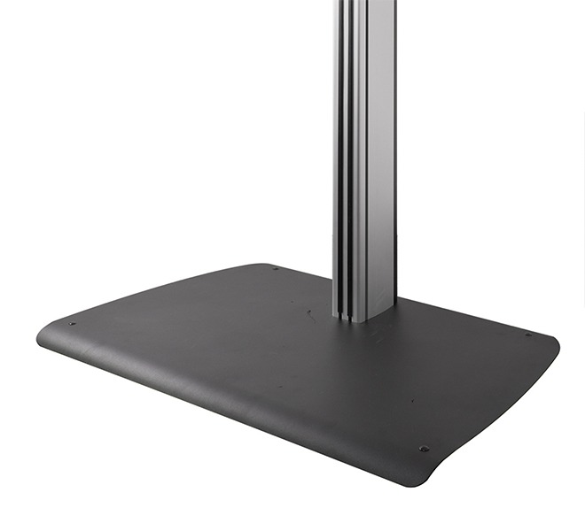Pied autoportant à base renforcée pour mur d'images courbe B-Tech BT8376, vue 4 Pied autoportant à base renforcée pour mur d'images courbe B-Tech BT8376, vue 4