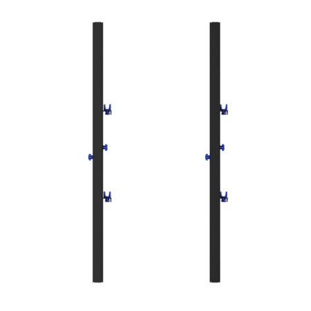 Entretoise de hauteur de rangée pour mur LED B-Tech BT9240-SP, installation module LED