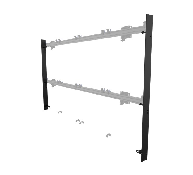 Kit de finition latérale pour mur LED System Xpress B-Tech BTXPS-STK, montage led panel Kit de finition latérale pour mur LED System Xpress B-Tech BTXPS-STK, montage led panel
