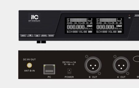 Système de micros sans fil ITC KT-M59UH, micro sans fil ITC KT-M59UH