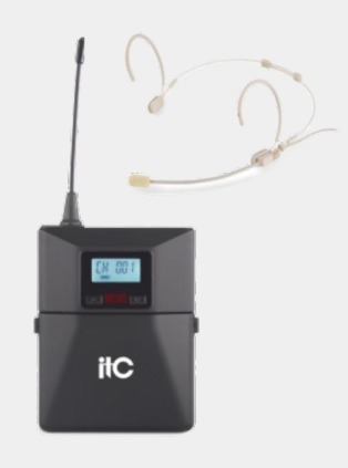 Micro serre-tête sans fil ITC T-52G, micro serre-tête ITC T-52G